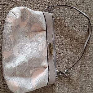 Coach large wristlet